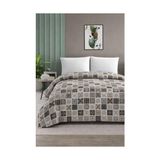 Esranın Dünyası Mulberry Çift Kişilik Pike Yatak ÖRTÜSÜ%100 Pamuk 220X230 Fayans - 001-Renkli - 10 x 10 cm