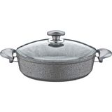 Esranın Dünyası Oms Collection 34 cm Granit Karnıyarık Tenceresi Gri - 00-Siyah - Beyaz
