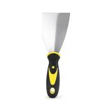 Esranın Dünyası Orret Home Paslanmaz Çelik Inşaat Spatulası Plastik Saplı Macun Spatulası Alçı Boya Kazıma Duvar Tamir Spatulası 100 mm