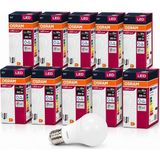 Esranın Dünyası Osram LED Value 8.5W E27 LED Ampul 6500K Beyaz Işık 806 Lm 60W Eşdeğeri Enerji Tasarruflu 360° Aydınlatma 10'lu Paket - Amber