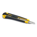 Esranın Dünyası Otomatik Kilit Sistemli 9 mm Genişlikte Metal Ağızlı Maket Bıçağı, Kauçuk Kaplama - 41 Delft Blue