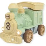 Esranın Dünyası Oyuncak Tren Işıklı Sesli Bas Gitsin 14CM - Yeşil - 8068A - 1 Adet - 10 cm