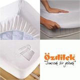 Esranın Dünyası Özdilek Lastikli 160X200 Sıvı Geçirmez Alez Yatak Koruyucu Fıtted - 1 x 10 m - 190 x 200 cm
