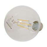 Esranın Dünyası Panasonic E27 LED Filament Lamba, Sarı Işık (2700K), 7W, 806 Lümen, G95
