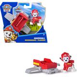 Esranın Dünyası Paw Patrol, Marshall Action Pup, Katlanabilir Kanatlı Mini Kurtarma Uçaklı Oyun Figürü, 3 Yaşından Büyük Çocuklar Için Oyuncak - Ahşap