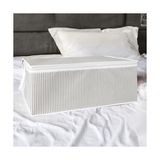 Esranın Dünyası Pazar Kapısı Baza Altı Düzenleyici Kumaş Hurç Büyük Boy Organizer (65 x 45 x 22) (3 Adet Gri Büyük Boy)