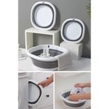 Esranın Dünyası Pazar Kapısı Katlanır Badya Akordiyon Silikon Leğen (Badya Set (10-5-2,7) Litre)