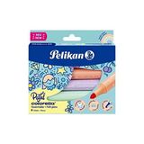 Esranın Dünyası Pelikan Colorella Pastel 411 Jumbo Keçeli Kalem 6lı Kutu - 41 Delft Blue