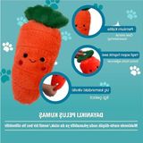 Esranın Dünyası Peluş Köpek Oyuncağı - Sesli ve Renkli, Çekiştirme ve Diş Geçirme Için