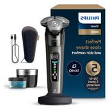 Esranın Dünyası Philips I9000 Skinıq Islak ve Kuru Tıraş Makinesi, 360° Hassas Başlıklar, Yapay Zeka Destekli, Temizleme Ünitesi ve Seyahat Çantası Hediyeli, X9002/30