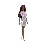 Esranın Dünyası Pırıltılı Barbie - Pembe Pullu Elbise Siyahi