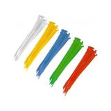 Esranın Dünyası Plastik Kablo Bağı Klipsi - 100 Adet Karışık Renk Seti