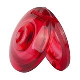 Esranın Dünyası Plastik Kastanyet El Perküsyon Aleti Kırmızı 5.5 cm