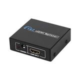 Esranın Dünyası Primex PX-5002 2 Port HDMI Splitter, 1 Giriş 2 Çıkış Adaptörlü HDMI Çoklayıcı, 1080P 2k 4K Fhd 3D Görüntü Dağıtıcı, Pc Laptop Uydu Alıcı Ps5 Xbox Dvr Nvr Tv Box Için Aynı Görüntü Ekran Çoğaltıcı - Almond