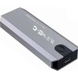 Esranın Dünyası Primex PX-M224 M.2 Nvme SSD Kutusu, Type-C USB 3.1/3.2 Harici SSD Kutu, Pcıe Nvme M.2 SSD Uyumlu Alüminyum Taşınabilir Disk Muhafazası, Usb-C Hızlı Veri Aktarım Harici SSD HDD Kutusu - 001-Renkli