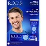 Esranın Dünyası R.o.c.s. Ultra Whitening Ultra Beyazlatici Diş Macunu, 94G - 00-Siyah - Beyaz