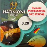 Esranın Dünyası Raymond Joes HRM20P Pyramid Uzun Sap Saz Bağlama Teli Takım Profesyonel Piramit (Alman Malı) - 3 Renk Sunburst