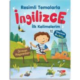 Esranın Dünyası Resimli Temalarla Ingilizce Ilk Kelimelerim 10 - Orman Hayvanları