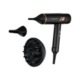 Esranın Dünyası Rowenta CV9920 Ultimate Experience Maestria Saç Kurutma Makinesi, 2000 Watt, 6 Ayar, Ultra Hafif, Uzun Parlaklık, Soğuk Hava Düğmesi, 5 mm + 9 mm Konsantre, Hacim Difüzörü, Siyah/bakır