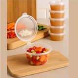 Esranın Dünyası Saklama Kabı Sos 50 Adet 120 ml – 4 Oz Kemik Suyu, Ilik Suyu, Anne Sütü, Sos ve Püre Dondurucu Uyumlu Buzluk Kabı, Sızdırmaz Kapaklı (Bpa Içermez - Kaliteli)