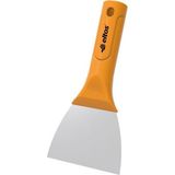 Esranın Dünyası Saptak Spatula, Çelik Uçlu Spatula, Ergonomik Plastik Saplı, Dayanıklı Güçlü Yapı, Alçı, Boya, Macun Uygulama Malası, Inşaat, Hırdavat, Profesyonel El Aleti (80 Mm)