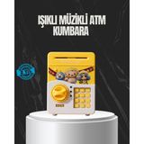 Esranın Dünyası Sarı Renk Otomatik Para Çeken Şifreli Çocuk Kumbarası