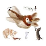 Esranın Dünyası Şarjlı Titreşimli Uçan Kuş Oyuncağı, Kedi Eğlencesi