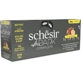 Esranın Dünyası Schesir After Dark Et Suyunda Karışık Lezzetler Yetişkin Konserve Kedi Maması 12 Adet 80 gr - 0,35 L