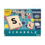 Esranın Dünyası Scrabble Kutu Oyunu, Aileyle Birlikte Kelime Bulma Eğlencesi, Ahşap Harf Taşları ve Taş Tahtaları, Iki Oyun Seçeneği, Türkçe, JLJ64 - Acı Kahverengi