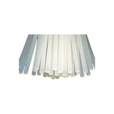 Esranın Dünyası Şeffaf Sıcak Silikon Çubuğu Mum Silikon Ince 1 kg 30 cm ( Lisinya )