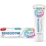 Esranın Dünyası Sensodyne Çok Yönlü Koruma Ferah Nefes Diş Macunu 75 ml - 00-Siyah - Beyaz