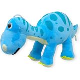 Esranın Dünyası Sevimli Peluş Dinazor Turko Dino 35 cm - Mavi (Lisinya)