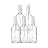 Esranın Dünyası Smartizi 5'li Boş Sprey Şişe Seti (100 Ml) - Seyahat, Dezenfektan ve Kolonya Için Şeffaf Fısfıs Şişe