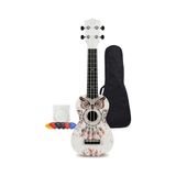 Esranın Dünyası Soprano Ukulele Baykuş Desen Kapak