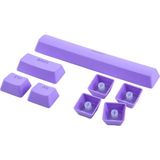 Esranın Dünyası Spelt 104 Tuş Universal Renkli Mekanik Klavye Tuş Takımı Kapağı Keycap Eflatun