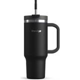 Esranın Dünyası Stevig 2 Moods Tuck-In Tumbler Sızdırmaz Çelik Termos 900 Mililitre Black ST-236 - 00-Siyah - Beyaz