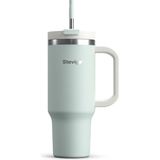 Esranın Dünyası Stevig 2 Moods Tuck-In Tumbler Sızdırmaz Çelik Termos 900 ml Sprout Green ST-240 - 00-Siyah - Beyaz