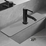 Esranın Dünyası Su Emici Lavabo Kenar Matı – Kaymaz Mutfak Tezgah Matı, Musluk Damlama Tutucu, Lavabo Sıçrama Koruyucu, Banyo ve Sünger Tutucu Mat, Su Geçirmez ve Dayanıklı Banyo Kaymaz Tezgah Mat - 0,12 mm - 275 m