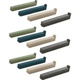 Esranın Dünyası Sunplast 12’li Poşet Klipsi Seti,11 Cm,hava Geçirmez Paket Kapatma Mandalı