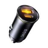 Esranın Dünyası Superauto Araç Içi Şarjı, 2 Portlu Pd 65W Type-C To Type-C, Usb, Hızlı Şarj Çakmaklık Adaptörü, Siyah