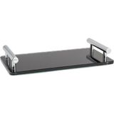Esranın Dünyası System Banyo Tepsisi Cam/krom Renk 54X170X330 mm