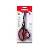 Esranın Dünyası Taksun Profesyonel Makas, NO.G908, Paslanmaz Çelik, Karton, Kumaş Kesimi, Ergonomik, Yüksek Kalite, Uzun Ömürlü, Hassas Kesim, Terzi Makası, Siyah Titanyum, 9,5" - 1