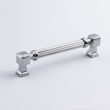 Esranın Dünyası Talas 128 mm Çizgili Krom Renk Metal Kulp Mobilya Çekmece Mutfak Dolabı Dolap Kulpları Kulb 22.4 cm - 00-Siyah - Beyaz