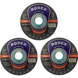 Esranın Dünyası Telvesse Rodex Inox Metal Kesici Taş Disk 115 x 1 mm 3 Adet