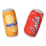 Esranın Dünyası Teneke Kola Tarzında Dayanıklı Sesli Köpek Oyuncağı 1 Adet (Kola)