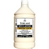 Esranın Dünyası Terlans Ekstra Kalın Sıvı Lateks 1000 ml Fırça ile Sürülebilir Kalıp Sıvısı Thick Liquid Latex - 001-Renkli