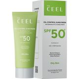 Esranın Dünyası The Ceel Yağ Dengeleyici Mat Bitişli Güneş Kremi Spf 50+ 50 Ml, Yağlı ve Karma Ciltler Için Parlama Karşıtı Yüz Güneş Koruyucu, Niacinamide ve E Vitaminli Günlük Bakım