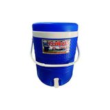 Esranın Dünyası Toros Termos Buzluk, 20 Litre, Musluğu Var, Yuvarlak, Mavi, Piknik, Araç Bagajı, Bahçe Kullanımı Için