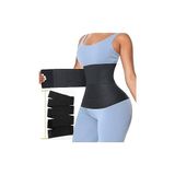 Esranın Dünyası Tummy Wrap Waist Trainer Inceltici Şekillendirici Sarma Bel Korsesi Siyah - 0 Siyah - 0 - 1 Ay
