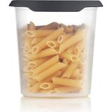 Esranın Dünyası Tupperware Tek Dokunuş Oval Bakliyat ve Kuru Gıda Saklama Kabı Cosmos 1.1 Lt - 001-Renkli - 1 Adet - 0,21 L